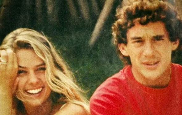 Ayrton Senna e Adriane Galisteu
