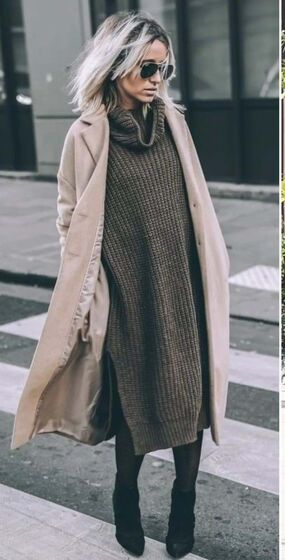 Vestidos e botas de cano alto… a grande tendência deste outono para as mulheres com mais de 50 anos