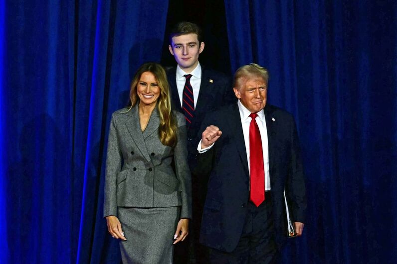 Donald Trump, Melania Trump, Barron Trump