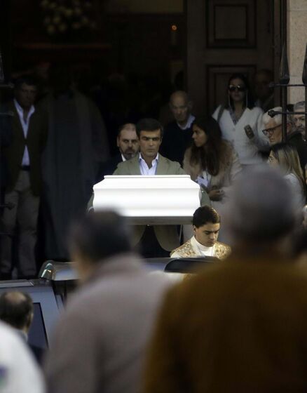 Funeral do bebé Vicente, neto de João Palha Ribeiro Telles