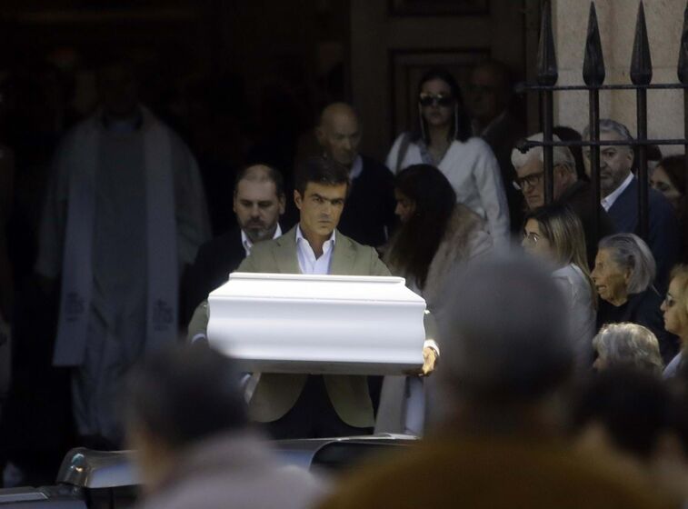 Funeral do bebé Vicente, neto de João Palha Ribeiro Telles