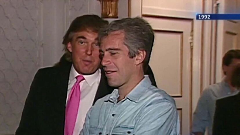 Donald Trump e Jeffrey Epstein