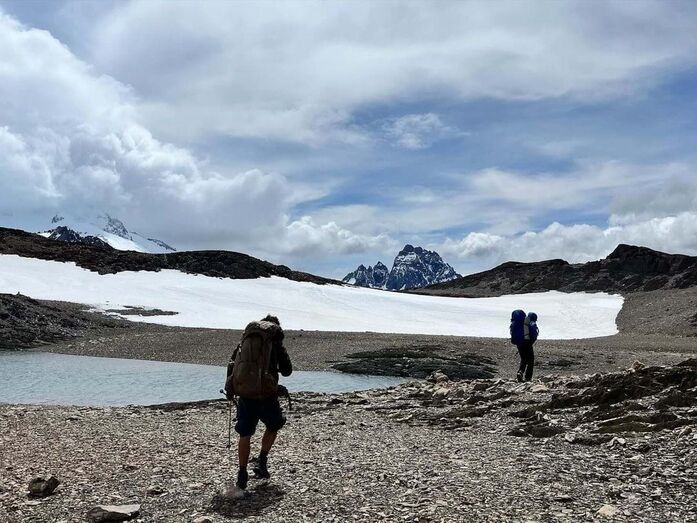 João Manzarra, férias na Patagónia 