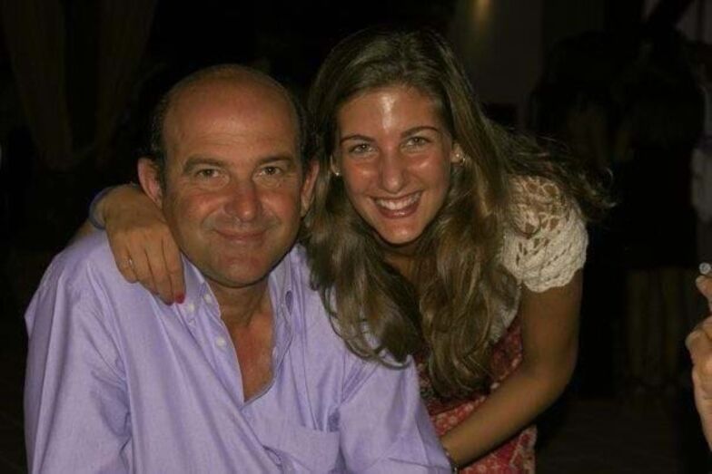 João Palha Ribeiro Telles e filha Graça Ribeiro Telles