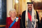 kate, william, carlos iii, camilla, catar, emir do catar