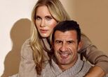Luís Figo e Helen Svedin