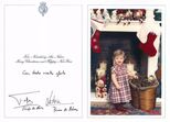Postais de Natal dos reis de Espanha 