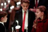 Os filhos de William e Kate no concerto