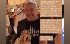 Toy cantou para Jessica Athayde e os convidados deliraram com atuação