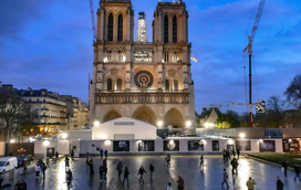 Notre Dame renasce! Cinco anos depois, Paris estende passadeira vermelha para a reabertura da catedral que foi assolada pelas chamas