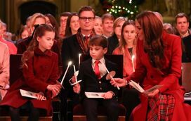 Que bem comportado! Príncipe Louis encanta ao lado de Charlotte e George no Concerto de Natal em Westminster