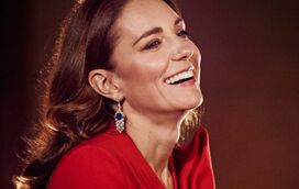 Que esperta que ela é. Kate muda cores do visual para se tornar rainha do povo