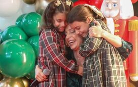 Luciana Abreu surpreende com as filhas em palco! Amoor e Valentine mostram talento para a música