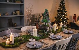 Elegância à mesa! A decoração mais bonita para dar mais vida ao seu jantar de Natal