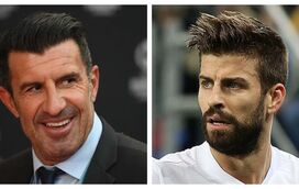 Confusão à espreita?! Piqué não esquece "traição" de Luís Figo: "Vou dizer-lhe na cara todo o mal que nos fez!" 