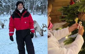 Veja a luxuosa cabana onde CR7 e Georgina estão a passar o Natal no meio da neve, na Finlândia