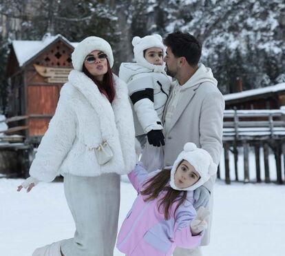 Em família no paraíso (do frio)! A luxuosa viagem de Liliana Filipa aos Alpes italianos