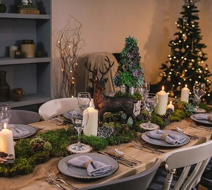 Elegância à mesa! A decoração mais bonita para dar mais vida ao seu jantar de Natal