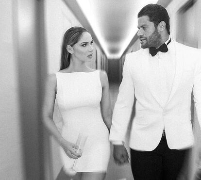 Começou a festa! Hulk mostra primeiras fotografias do casamento de luxo com a sobrinha da ex-mulher