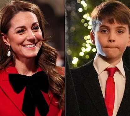 Momento tocante! Reveladas as palavras de conforto do príncipe Louis para Kate no concerto de Natal