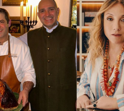 Dez sobremesas, peru com trufas e um vinho de 350 euros à mesa! O majestoso Natal de Paula Amorim