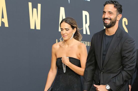 Ruben Amorim e a mulher Maria João Diogo