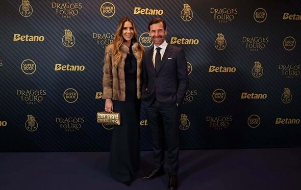 André Villas-Boas e a mulher, Joana