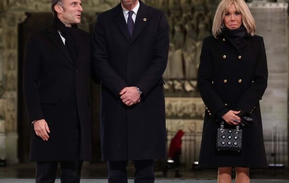 Emmanuel Macron, Príncipe William, Brigitte Macron