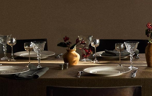 Sugestão de mesa de Natal - Zara Home