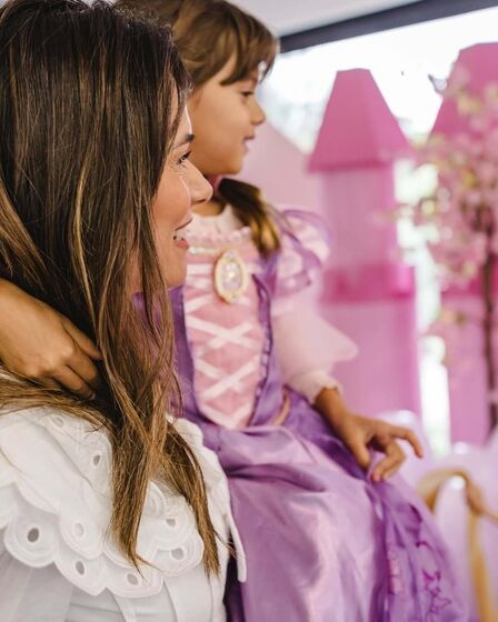 Festa de aniversário de Caetana, filha de Cláudia Vieira