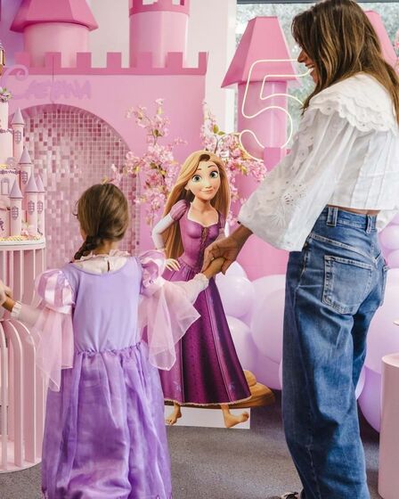 Festa de aniversário de Caetana, filha de Cláudia Vieira