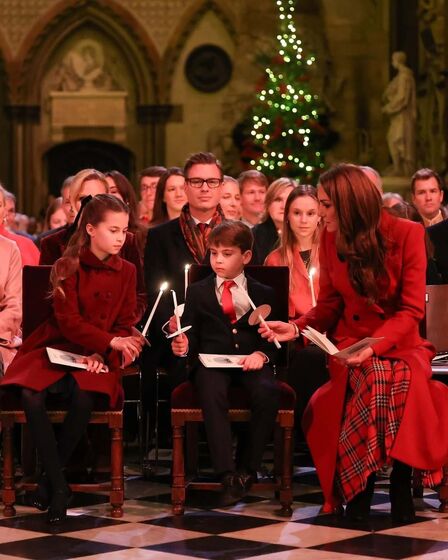 Westminster, abadia, concerto de natal, kate, louis, george, charlotte, inglaterra