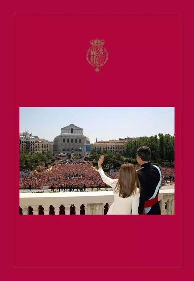 Postais de Natal dos reis de Espanha 