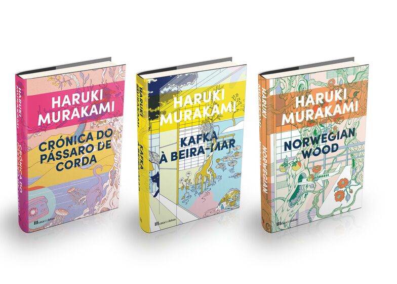 Edições de capa dura Murakami