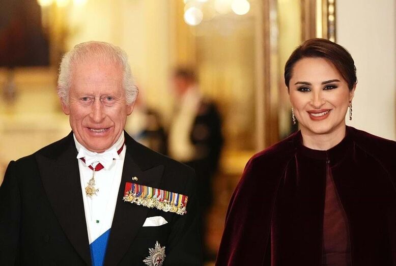 kate, william, carlos iii, camilla, catar, emir do catar