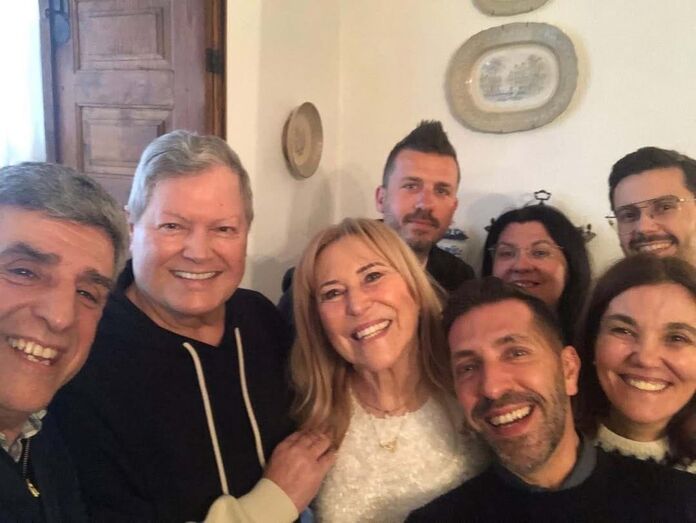 Marco Paulo e amiga Tita