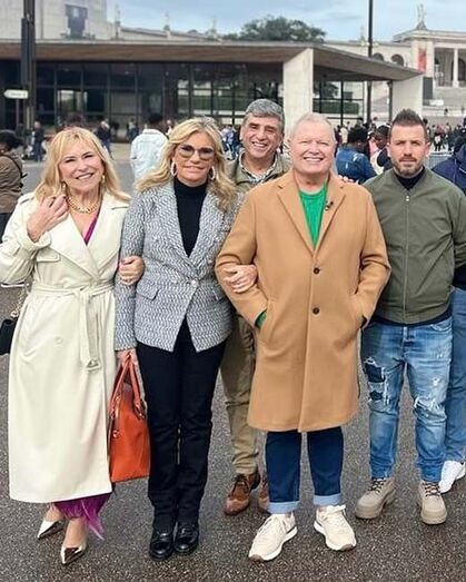 Marco Paulo e amiga Tita
