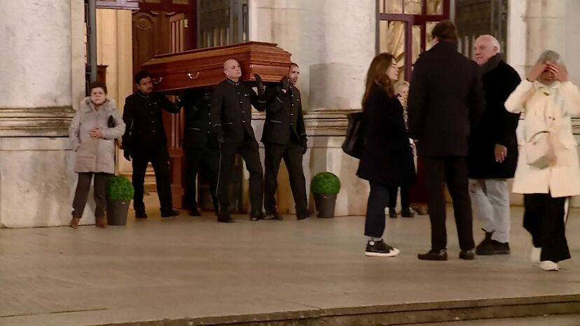 O funeral de Pedro Sobral