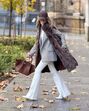 Tendência requintada! Como usar calças brancas no inverno de forma elegante 