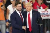 J. D. Vance e Donald Trump