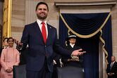 J.D. Vance na tomada de posse 