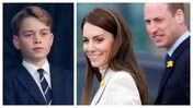 Kate Middleton, príncipe William, príncipe George