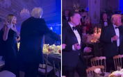 Grande festa! O momento em que Trump e Musk dançaram o YMCA