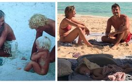 As magníficas imagens de Kelly Bailey e Lourenço Ortigão no México que fazem lembrar  'A Lagoa Azul'