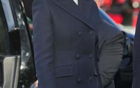 Melania Trump escolheu chapéu que lhe escondeu parte do rosto