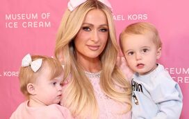 Filhos de Paris Hilton estrelas em evento solidário em Nova Iorque