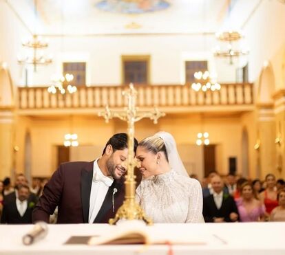 O casamento milionário de Hulk e Camila Ângelo