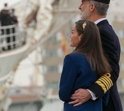 'Leonor, desculpa-me… desculpa-me por favor!' Letizia chora e culpa-se pelos problemas que a filha está a passar no mar