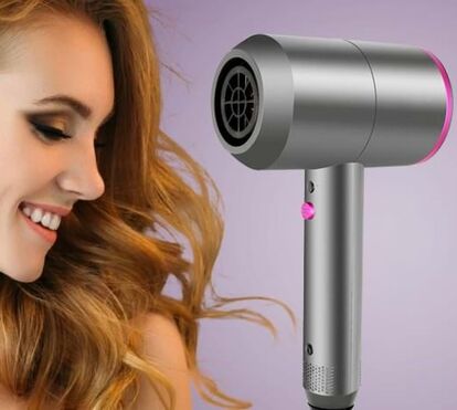 Os cabelos mais bonitos são moldados com este secador. Elimina o frizz, não causa danos e está quase a metade do preço