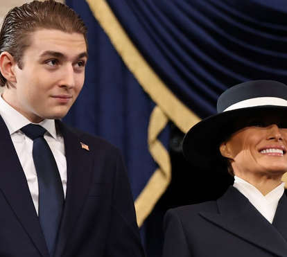 O triunfo de Barron, o filho gigante de Trump e como o jovem herdeiro conseguiu unir todos os irmãos 